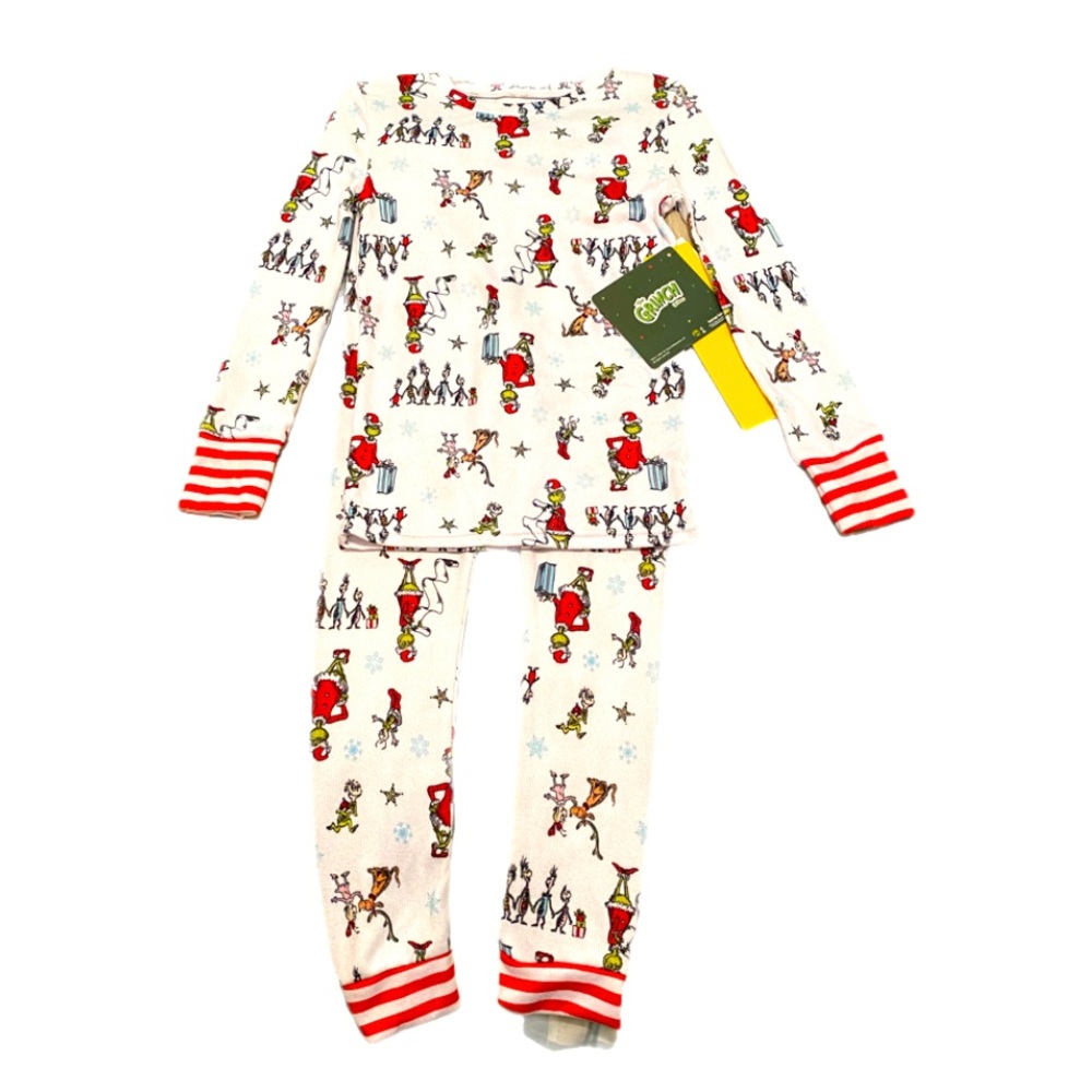 Dr Suess’ The Grinch Christmas 2 Piece Pajama Set 2T